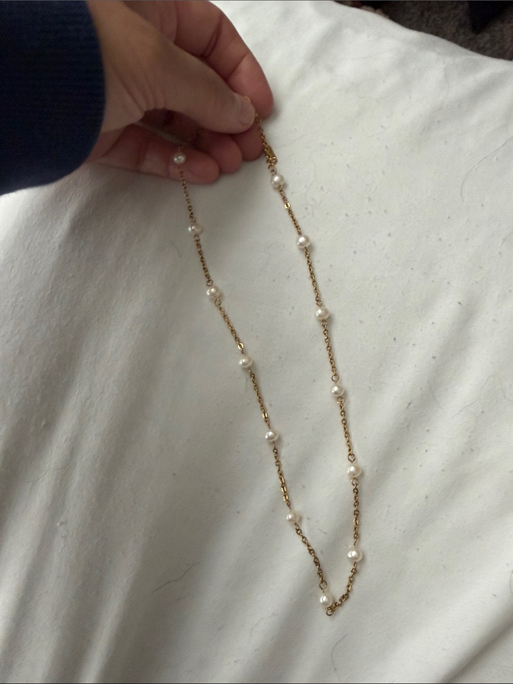 Gold & Pearl Choker